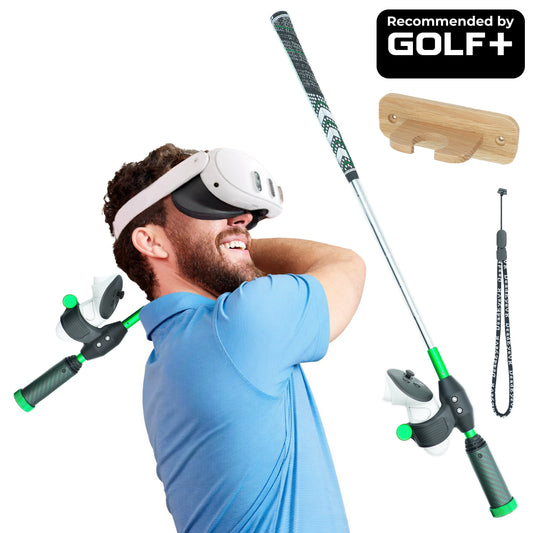 DriVR Elite Chrome - Stepped Steel Weighted Golf Club