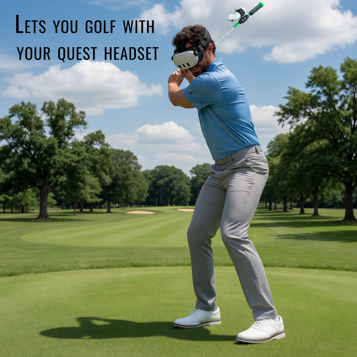 DriVR Elite Chrome - Stepped Steel Weighted Golf Club