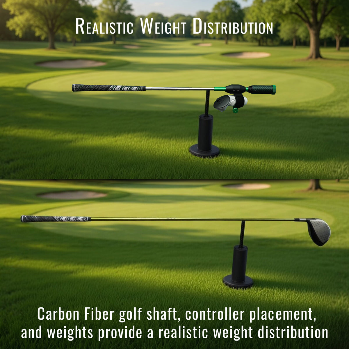 DriVR Elite Chrome - Stepped Steel Weighted Golf Club