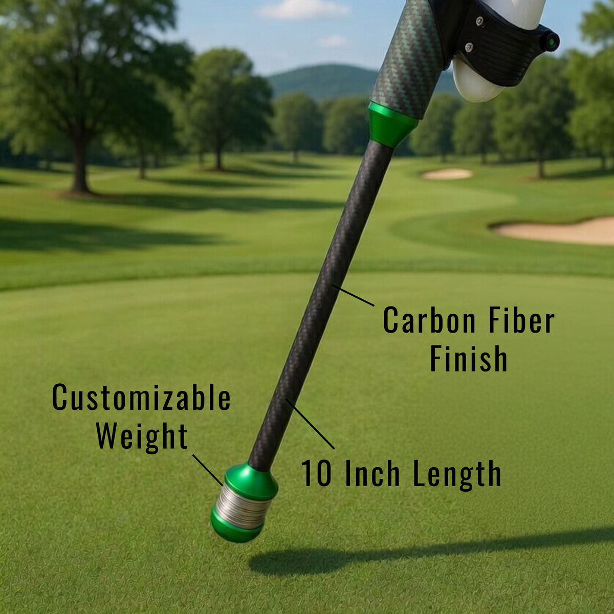 DriVR Elite Chrome - Stepped Steel Weighted Golf Club