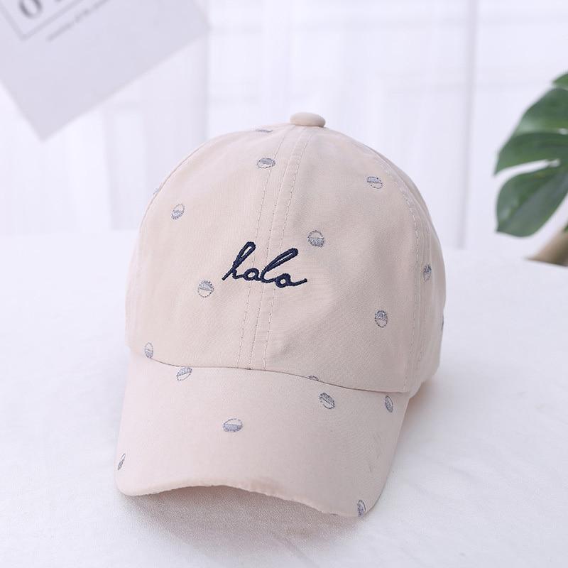 Cute Cotton Baby Cap - Kids Adjustable Baseball Hats - Children Snapback Hip-Hop Sun Hat