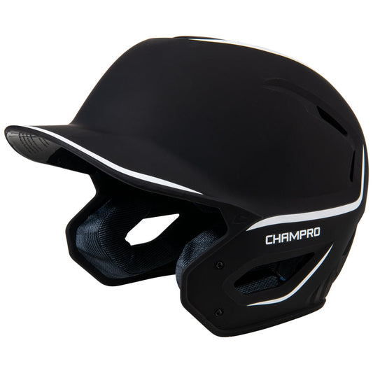 HXE TWO-TONE MATTE BASEBALL HELMET
