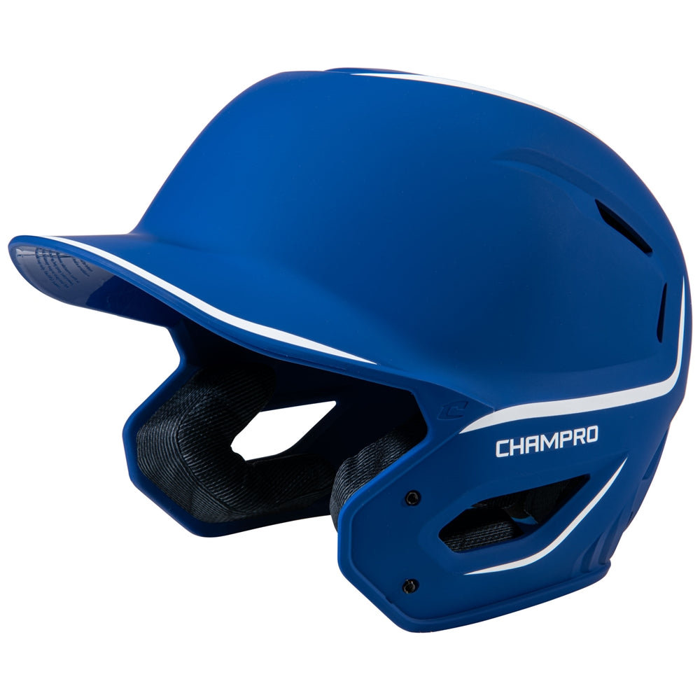 HXE TWO-TONE MATTE BASEBALL HELMET