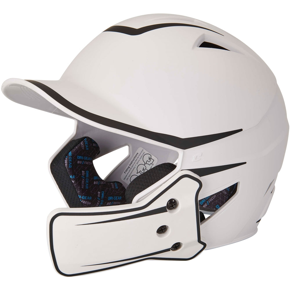 HX LEGEND PLUS 2-TONE BASEBALL HELMET W/FLAP