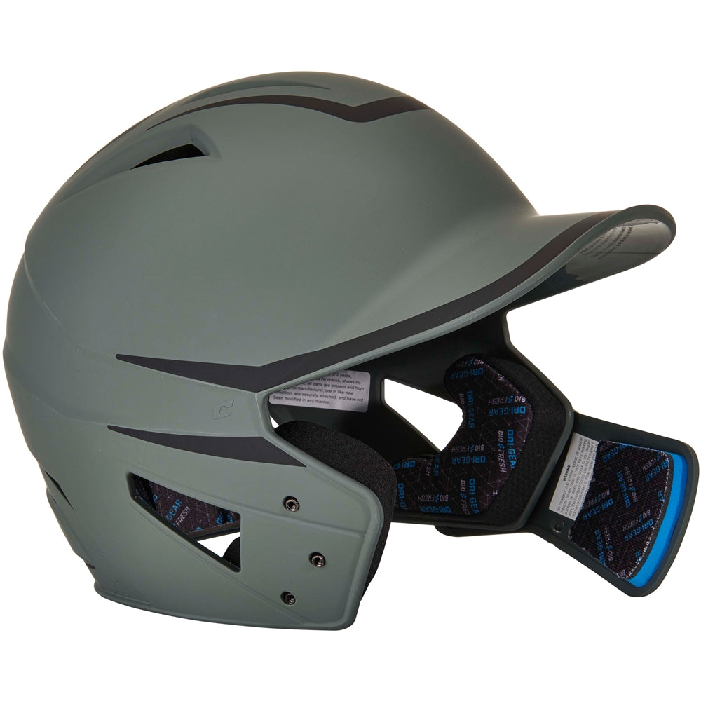 HX LEGEND PLUS 2-TONE BASEBALL HELMET W/FLAP