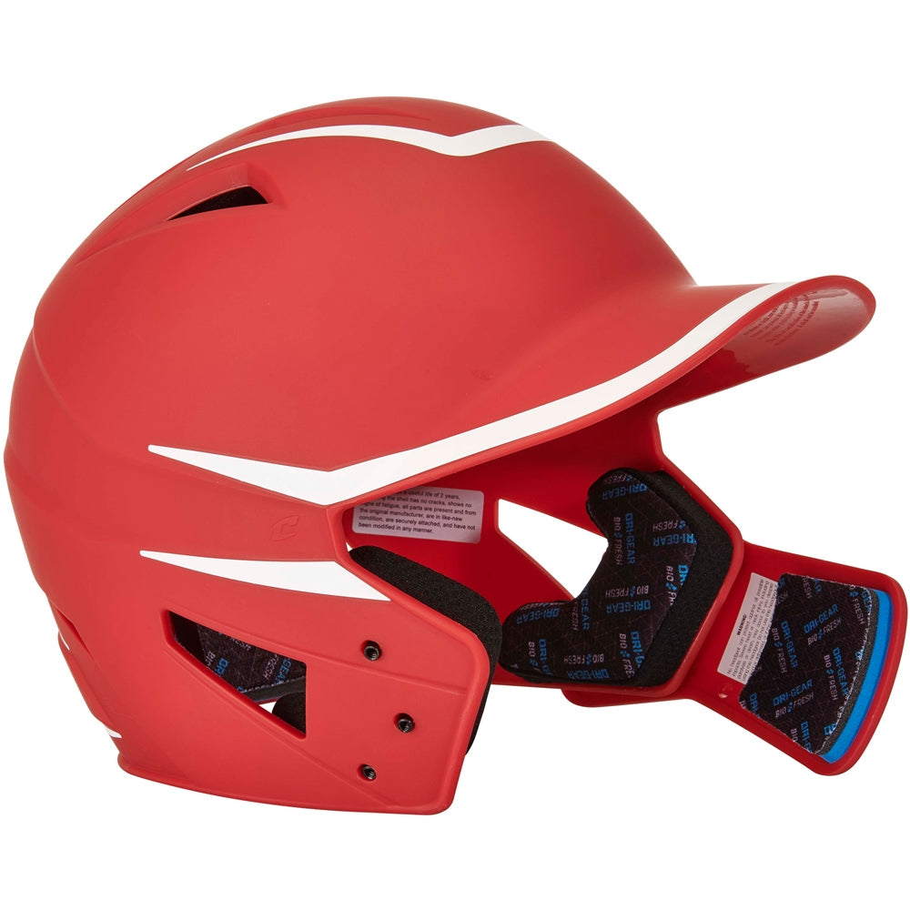 HX LEGEND PLUS 2-TONE BASEBALL HELMET W/FLAP