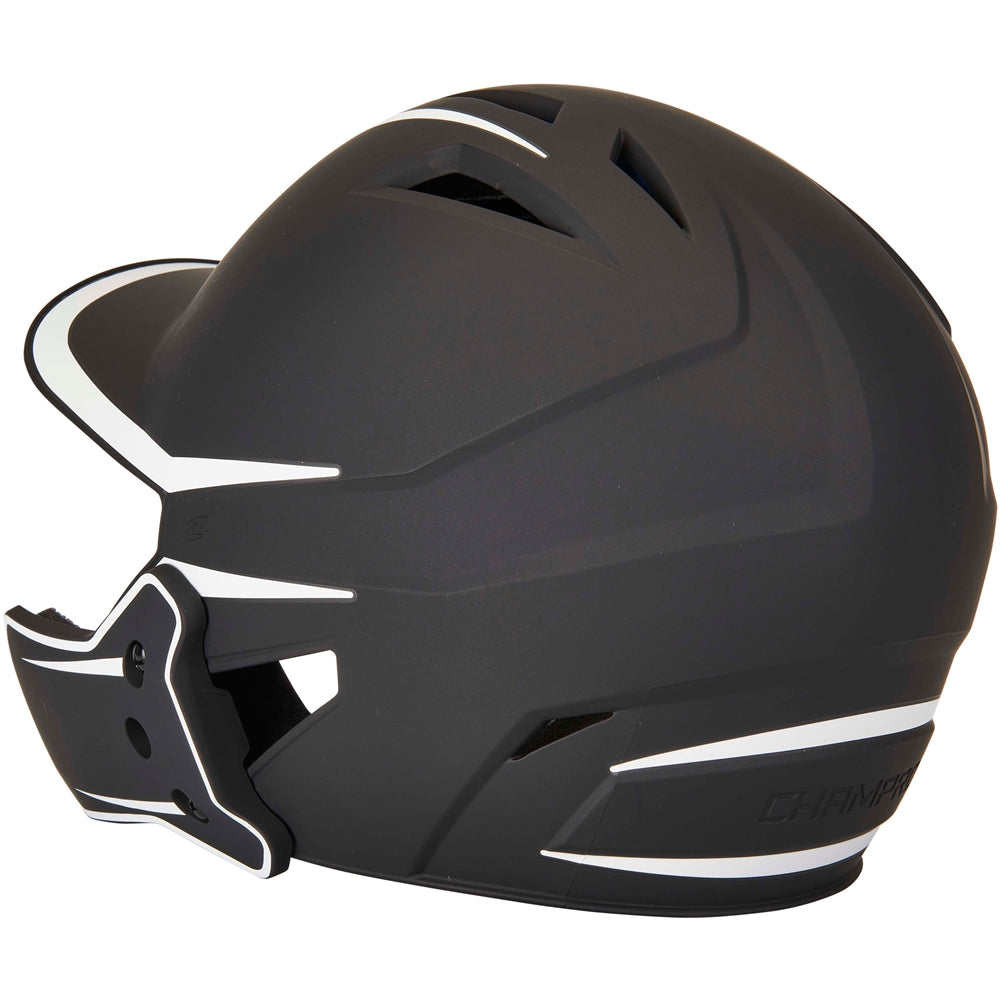 HX LEGEND PLUS 2-TONE BASEBALL HELMET W/FLAP