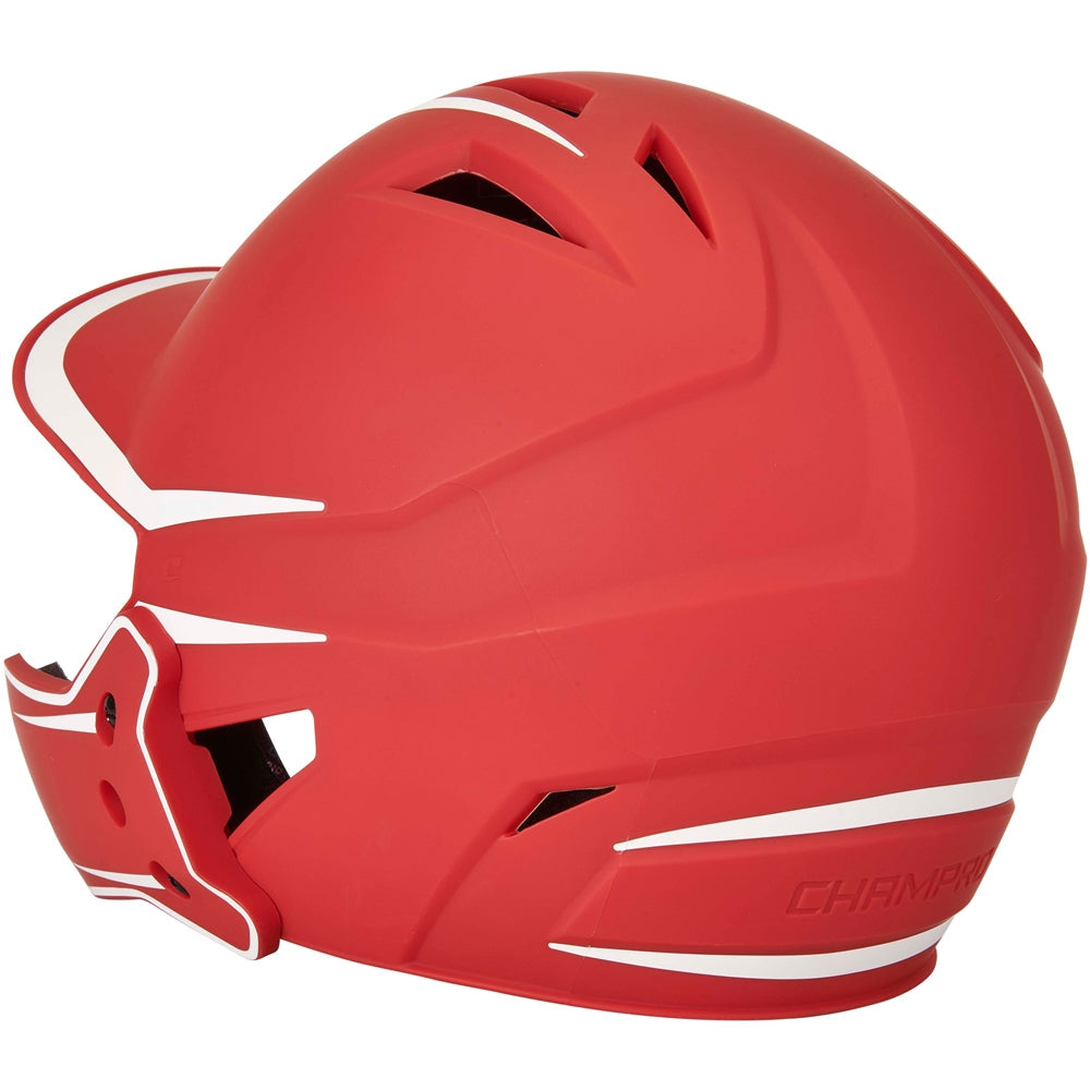 HX LEGEND PLUS 2-TONE BASEBALL HELMET W/FLAP