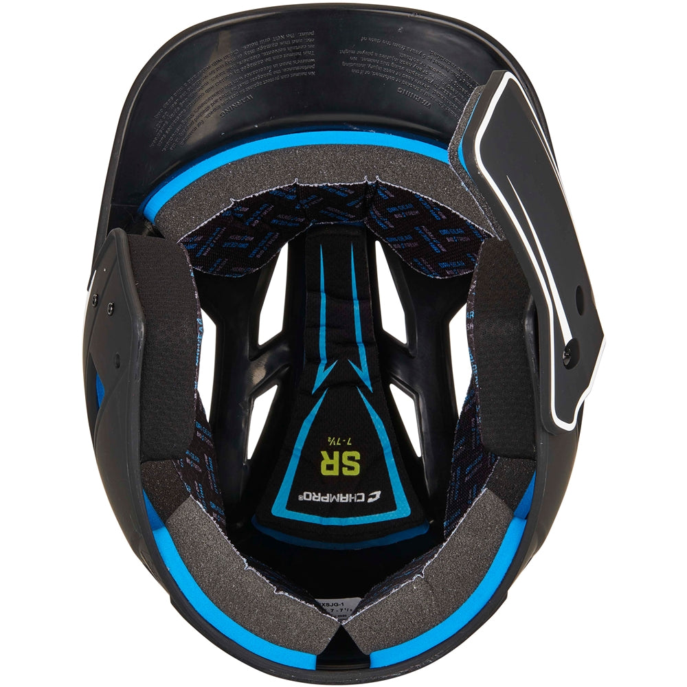 HX LEGEND PLUS 2-TONE BASEBALL HELMET W/FLAP