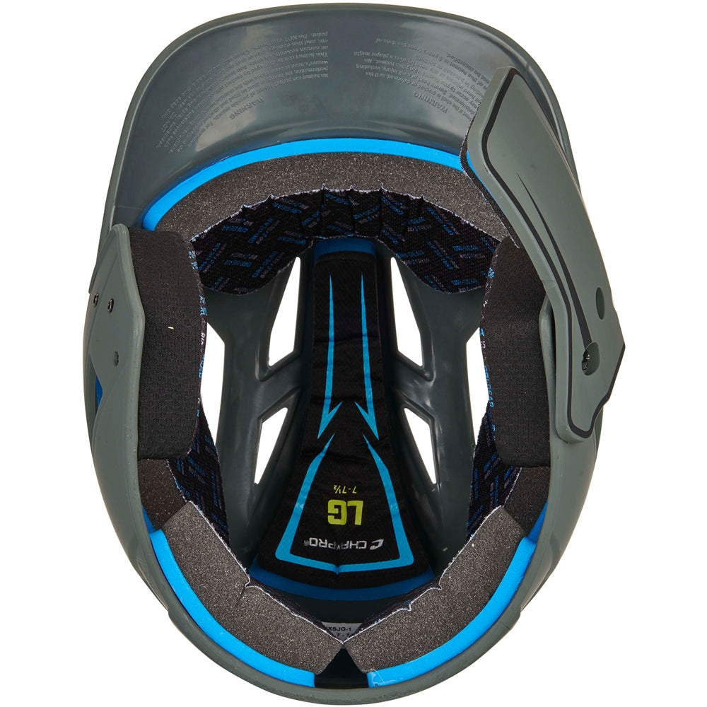 HX LEGEND PLUS 2-TONE BASEBALL HELMET W/FLAP