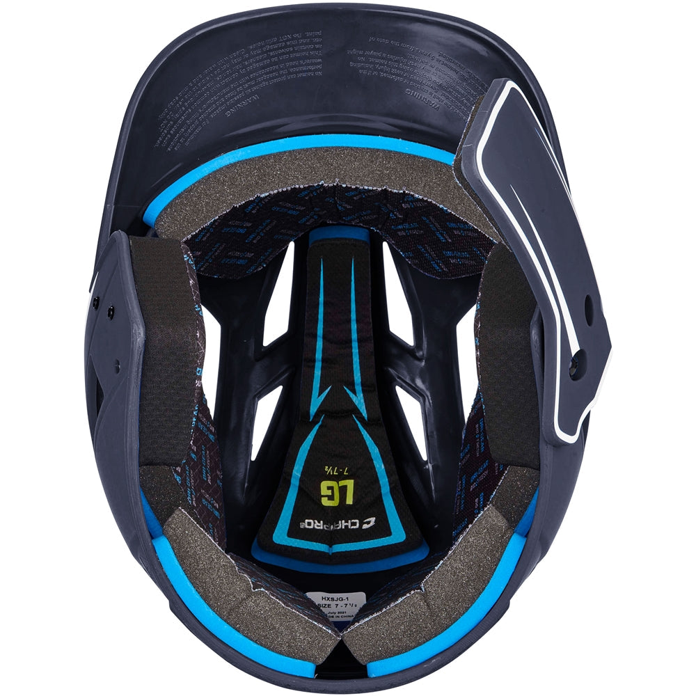 HX LEGEND PLUS 2-TONE BASEBALL HELMET W/FLAP