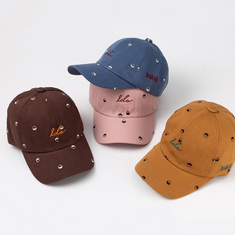 Cute Cotton Baby Cap - Kids Adjustable Baseball Hats - Children Snapback Hip-Hop Sun Hat