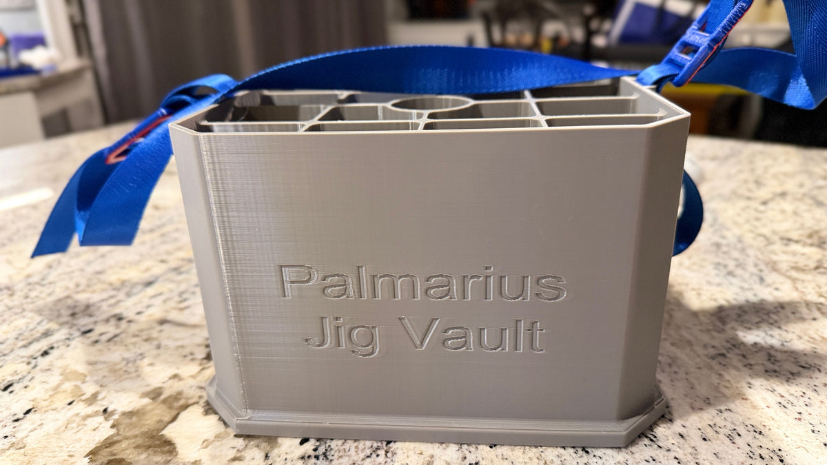 Jig Vault™ Shorti Square Jig Bucket Skeleton with Carry Straps