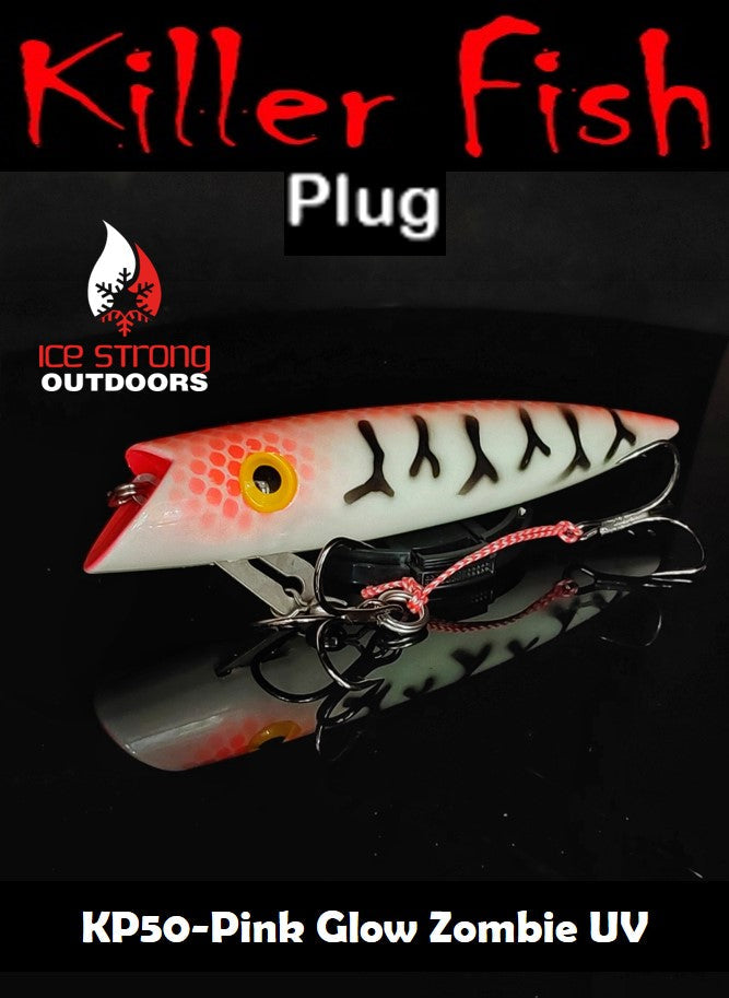 Ice Strong Outdoors - Killer Fish - Rattling TROLLING PLUG UV -SPECIAL 6 PLUGS + BOX $90 + FREE SHIPPING