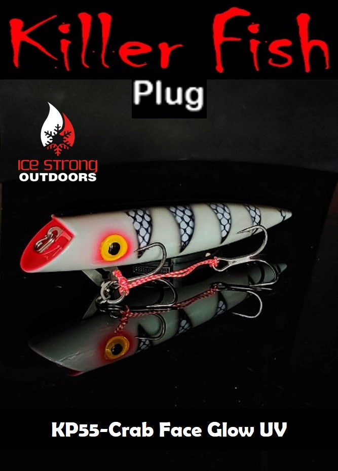 Ice Strong Outdoors - Killer Fish - Rattling TROLLING PLUG UV -SPECIAL 6 PLUGS + BOX $90 + FREE SHIPPING