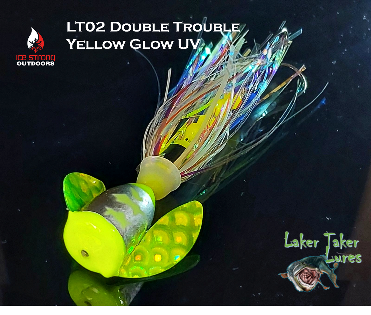 Ice Strong Outdoors - Laker Taker Lures - NEW 2026 color just released!