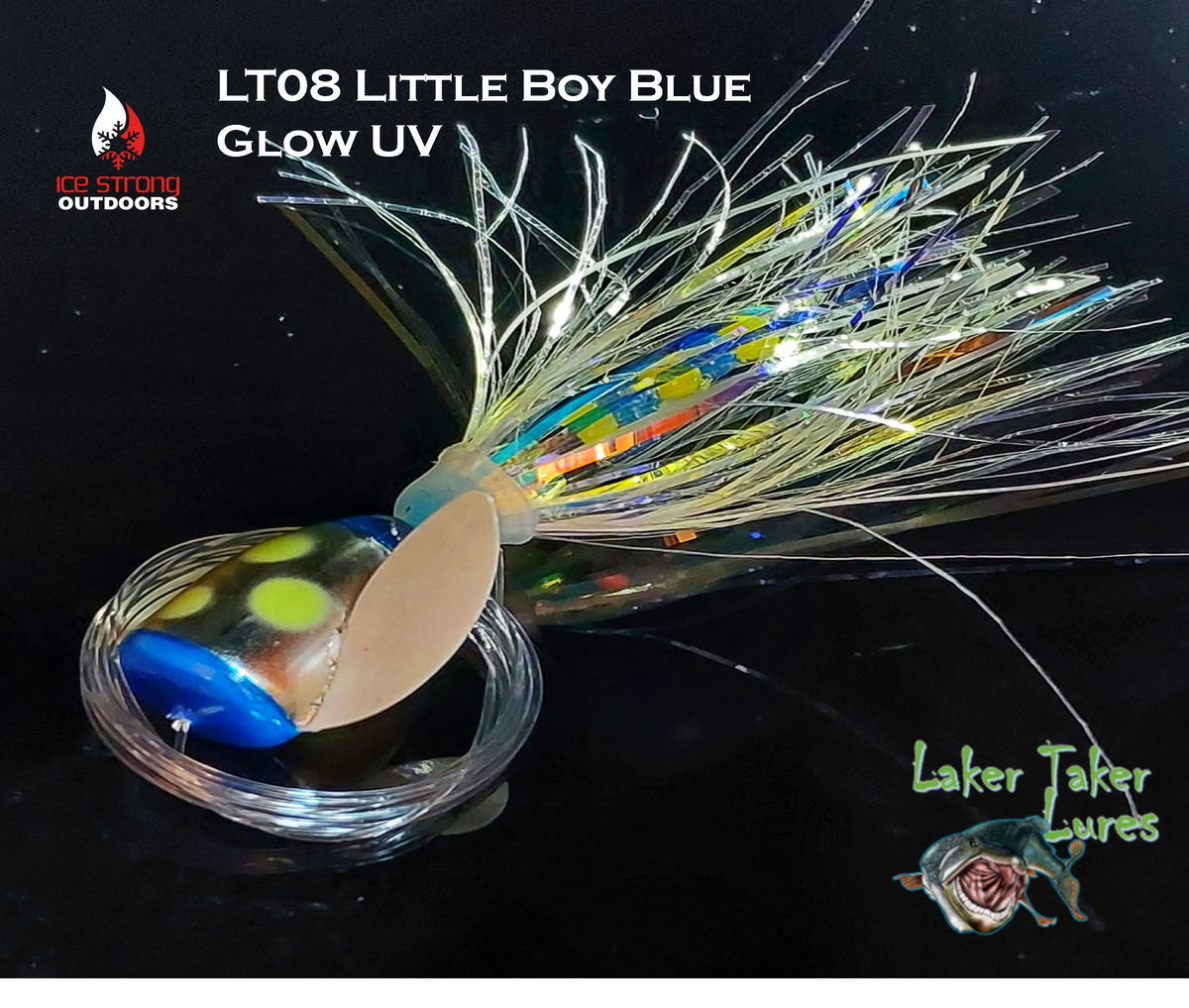 Ice Strong Outdoors - Laker Taker Lures - NEW 2026 color just released!
