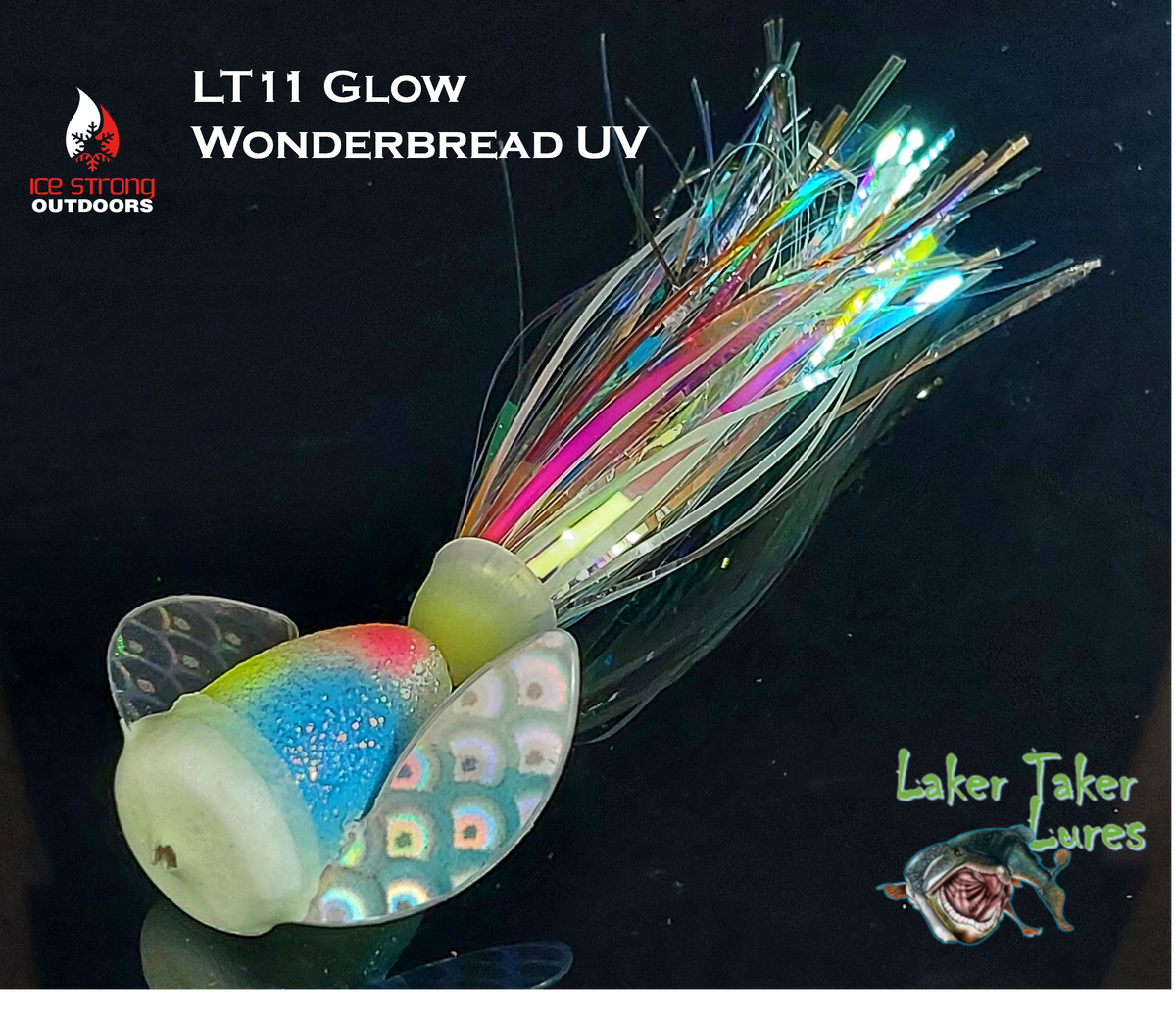 Ice Strong Outdoors - Laker Taker Lures - NEW 2026 color just released!