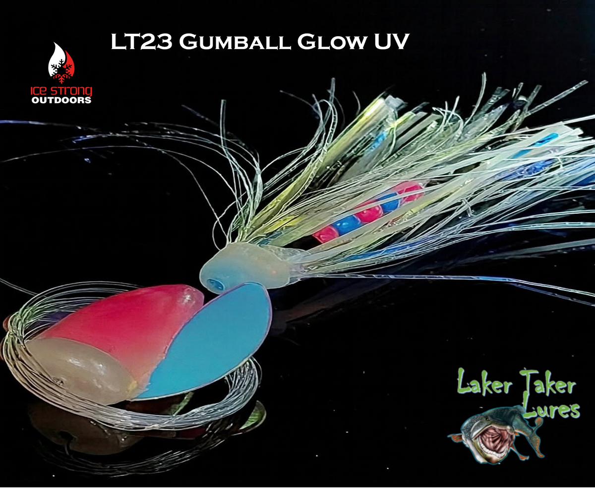 Ice Strong Outdoors - Laker Taker Lures - NEW 2026 color just released!