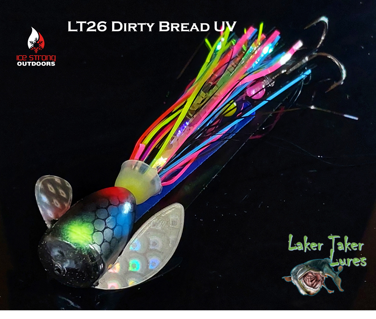 Ice Strong Outdoors - Laker Taker Lures - NEW 2026 color just released!