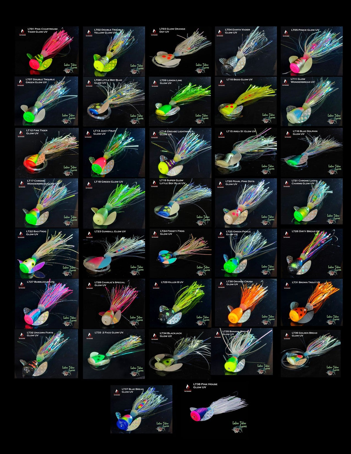 Ice Strong Outdoors - Laker Taker Lures - NEW 2026 color just released!