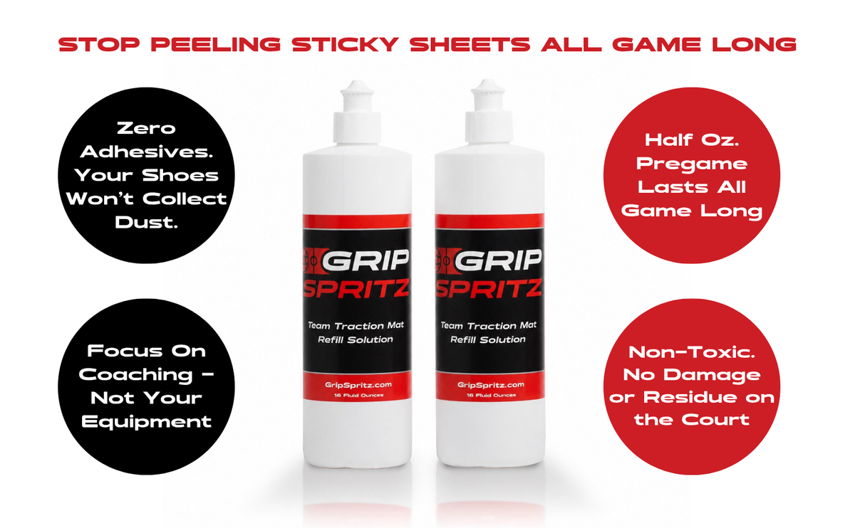 Grip Spritz Traction Mat Refill | Basketball Shoe Grip Solution