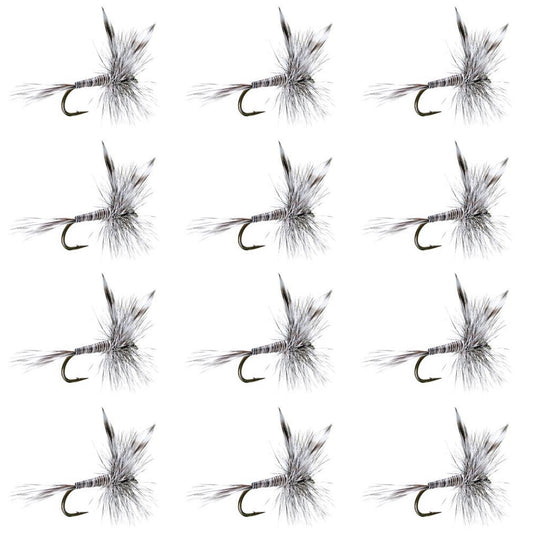Mosquito Classic Trout Dry Fly - 12 Flies Size 20