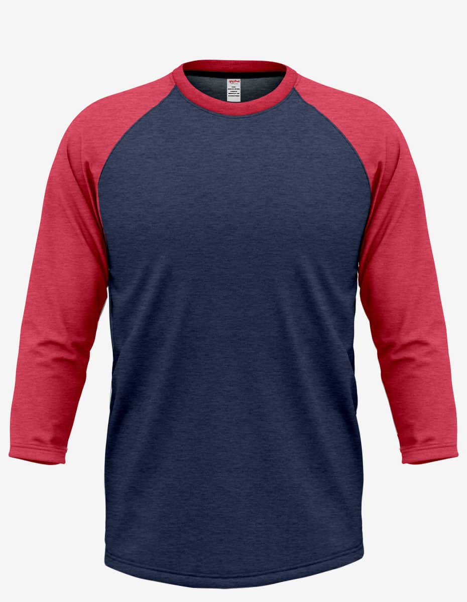 Raglan RG3000 3/4 Sleeve Baseball Shirt