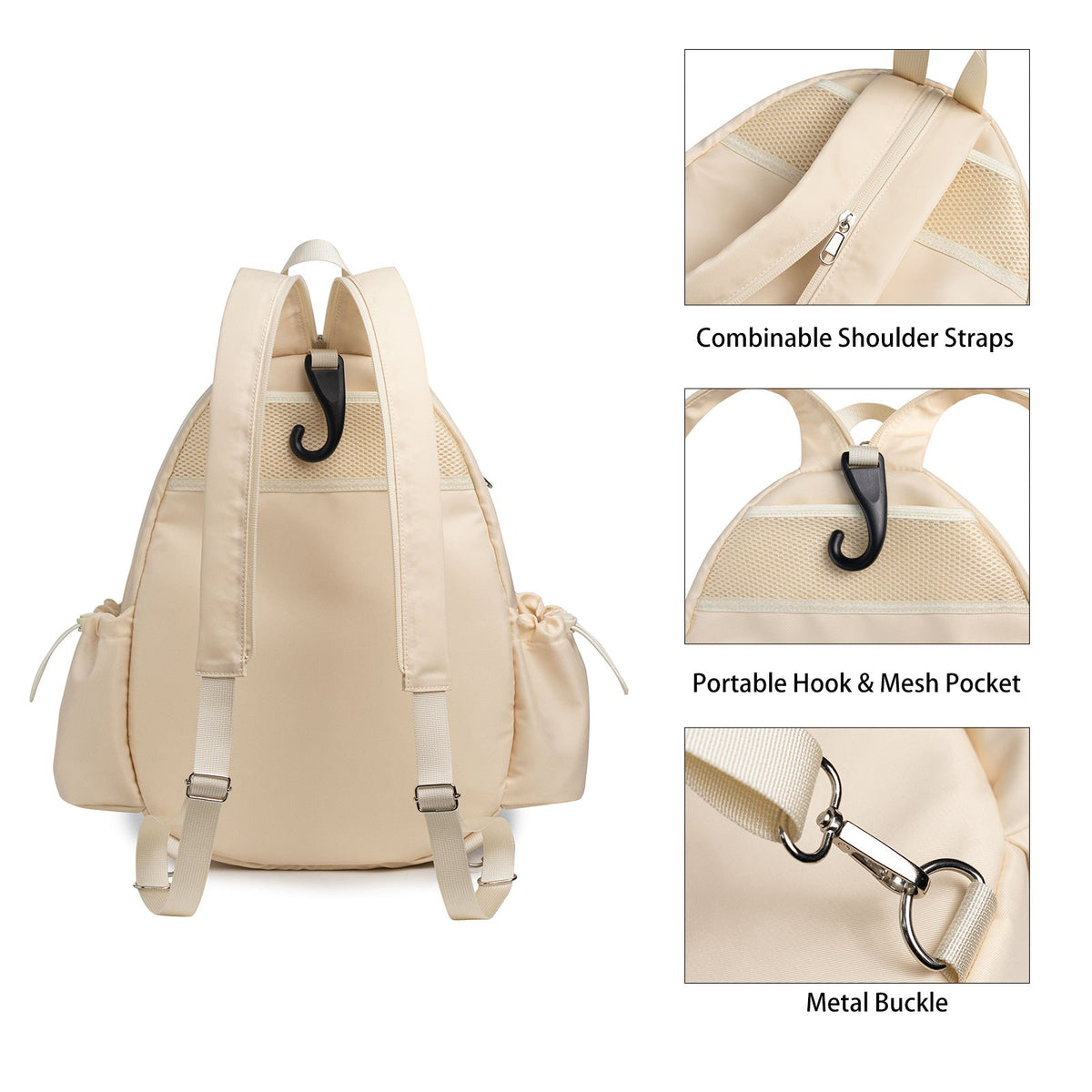Crossbody - Lightweight, Multifunctional, Waterproof, Tennis Racket Bag