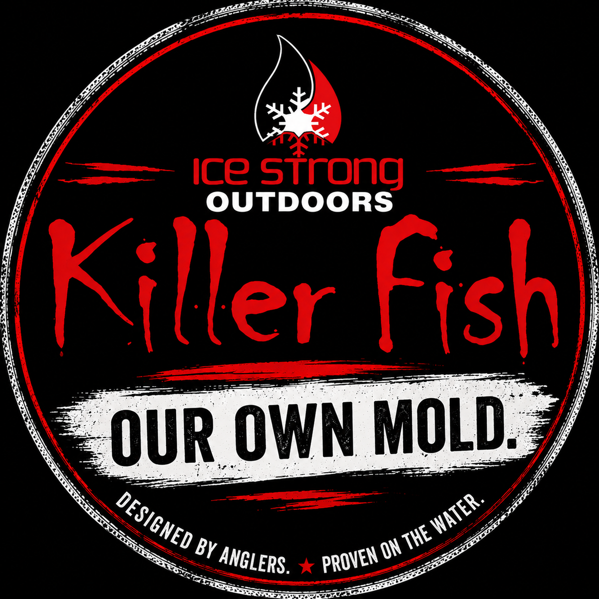 Ice Strong Outdoors - Killer Fish - Rattling TROLLING PLUG UV -SPECIAL 6 PLUGS + BOX $90 + FREE SHIPPING