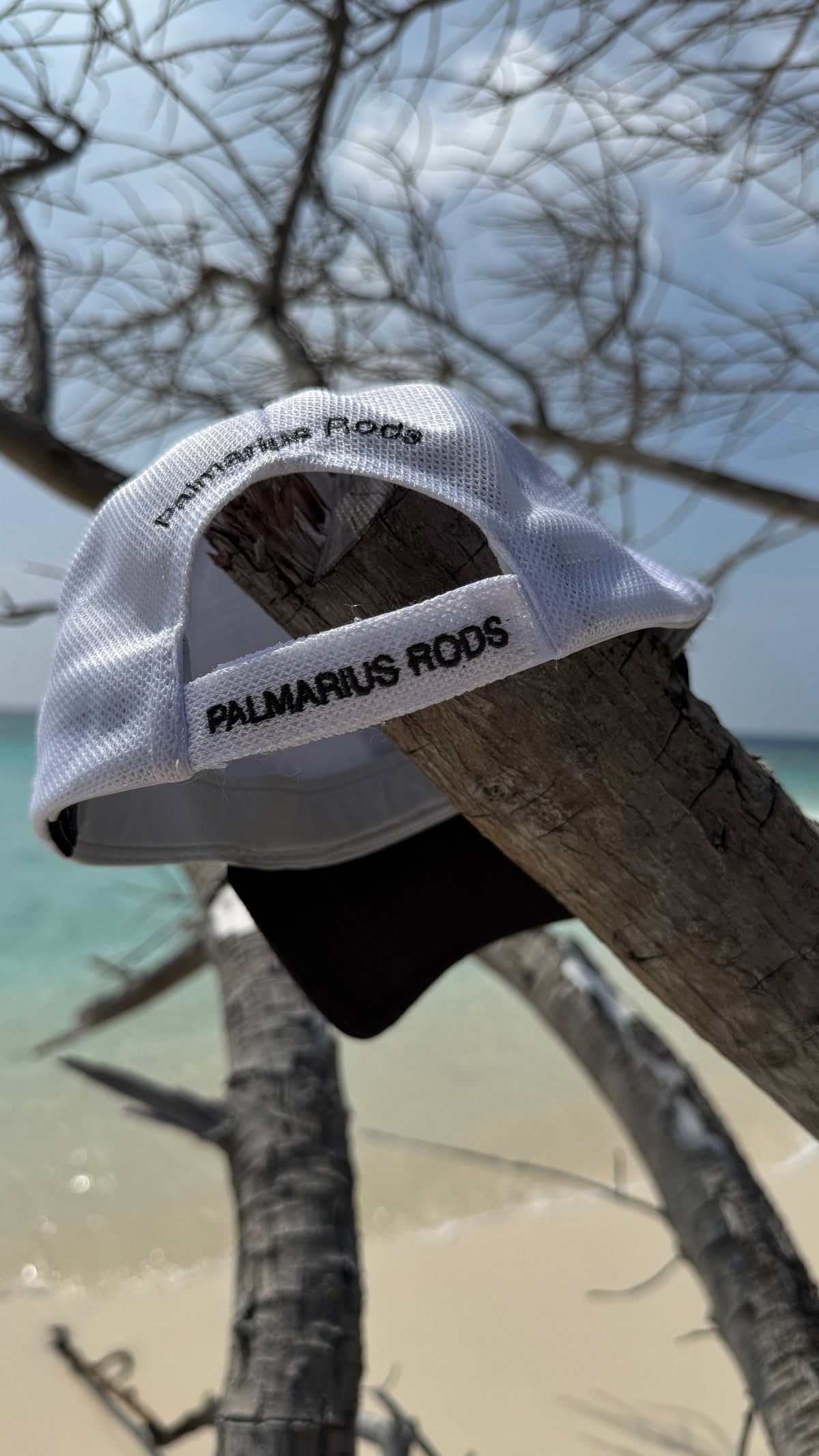 Palmarius Fishing Cap Mesh Velcro Closure Ponytail Friendly