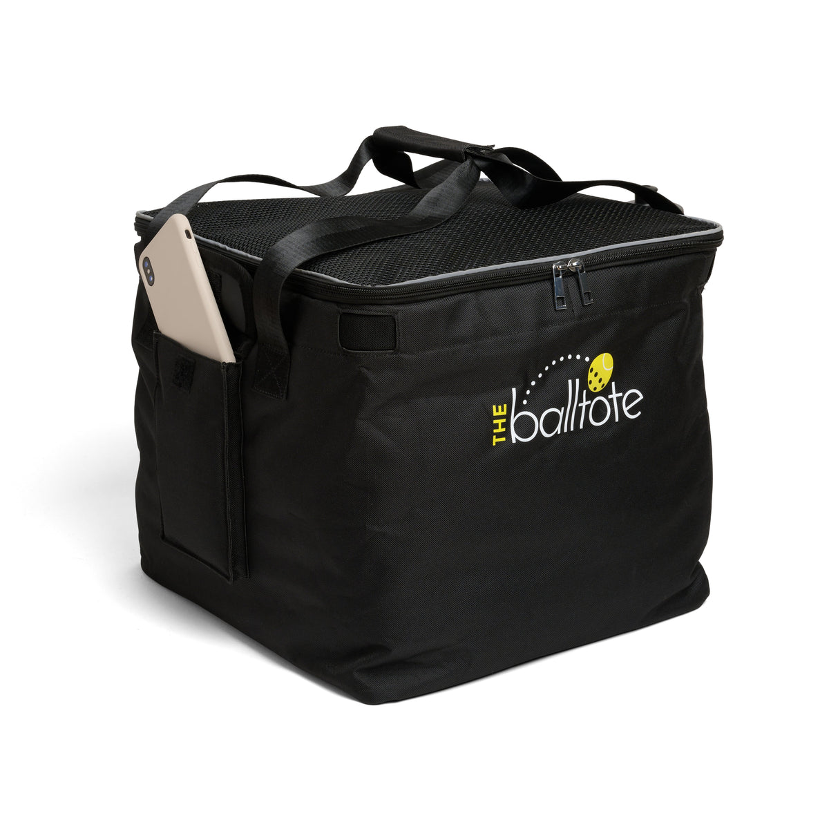Ball Tote - Black Tote Bag For Tennis And Pickleball Balls