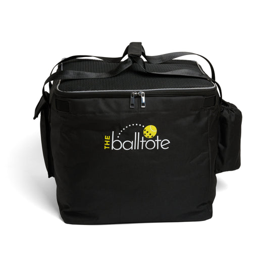 Ball Tote - Black Tote Bag For Tennis And Pickleball Balls
