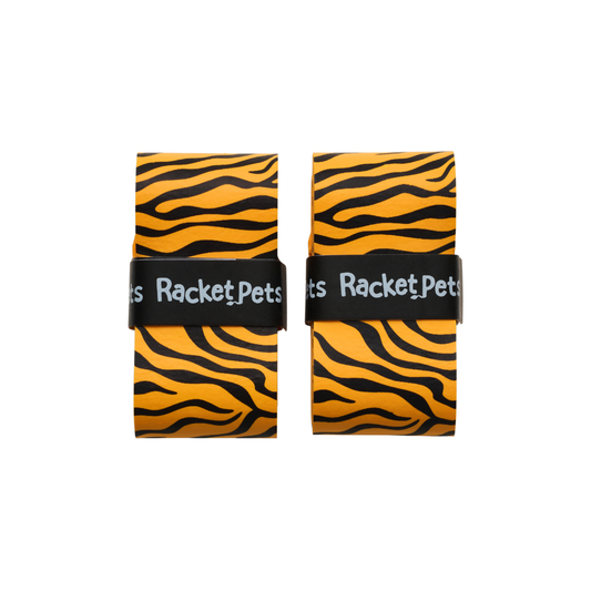 Overgrip Tape for Tennis Racket - Yellow Tiger (pack of 2)