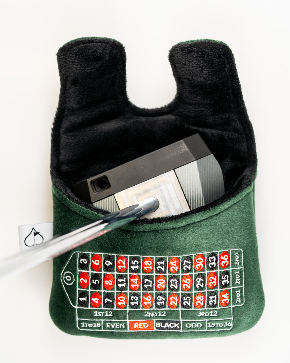 Roulette - Center Shaft Mallet Putter Cover