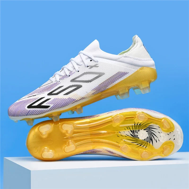 Men Resistant Professional Field Football Shoes Studded Training High Quality Soccer Shoes