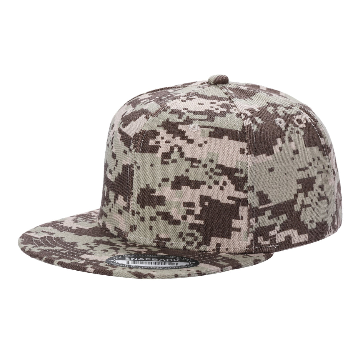 Camouflage Snapback or Buckle Velcro Adjustable Camo Baseball Cap