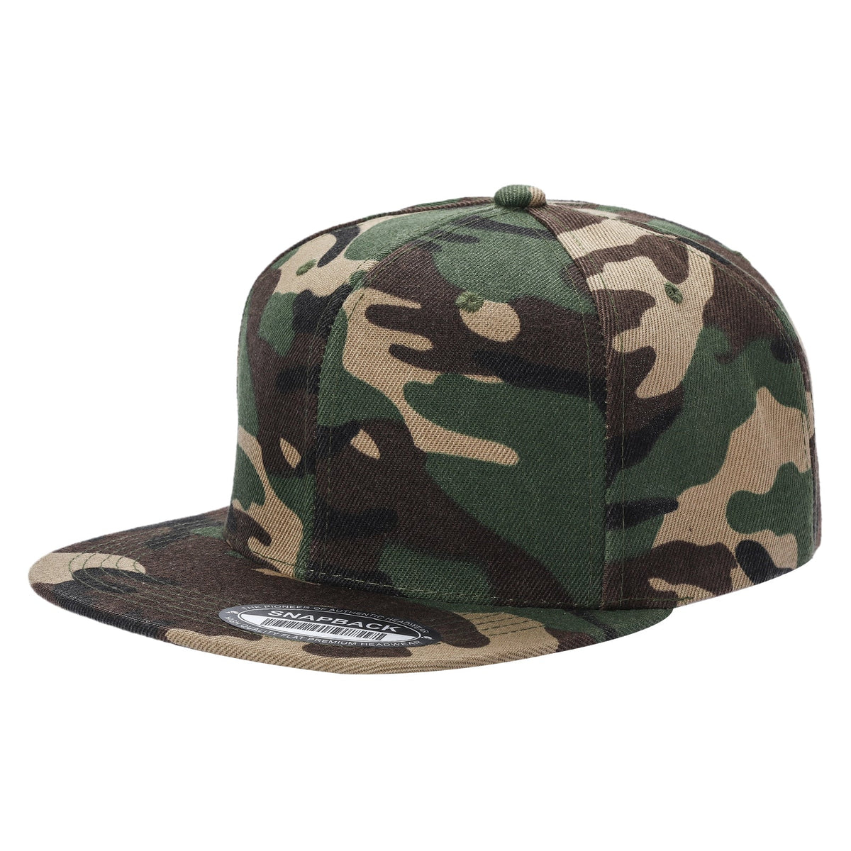 Camouflage Snapback or Buckle Velcro Adjustable Camo Baseball Cap