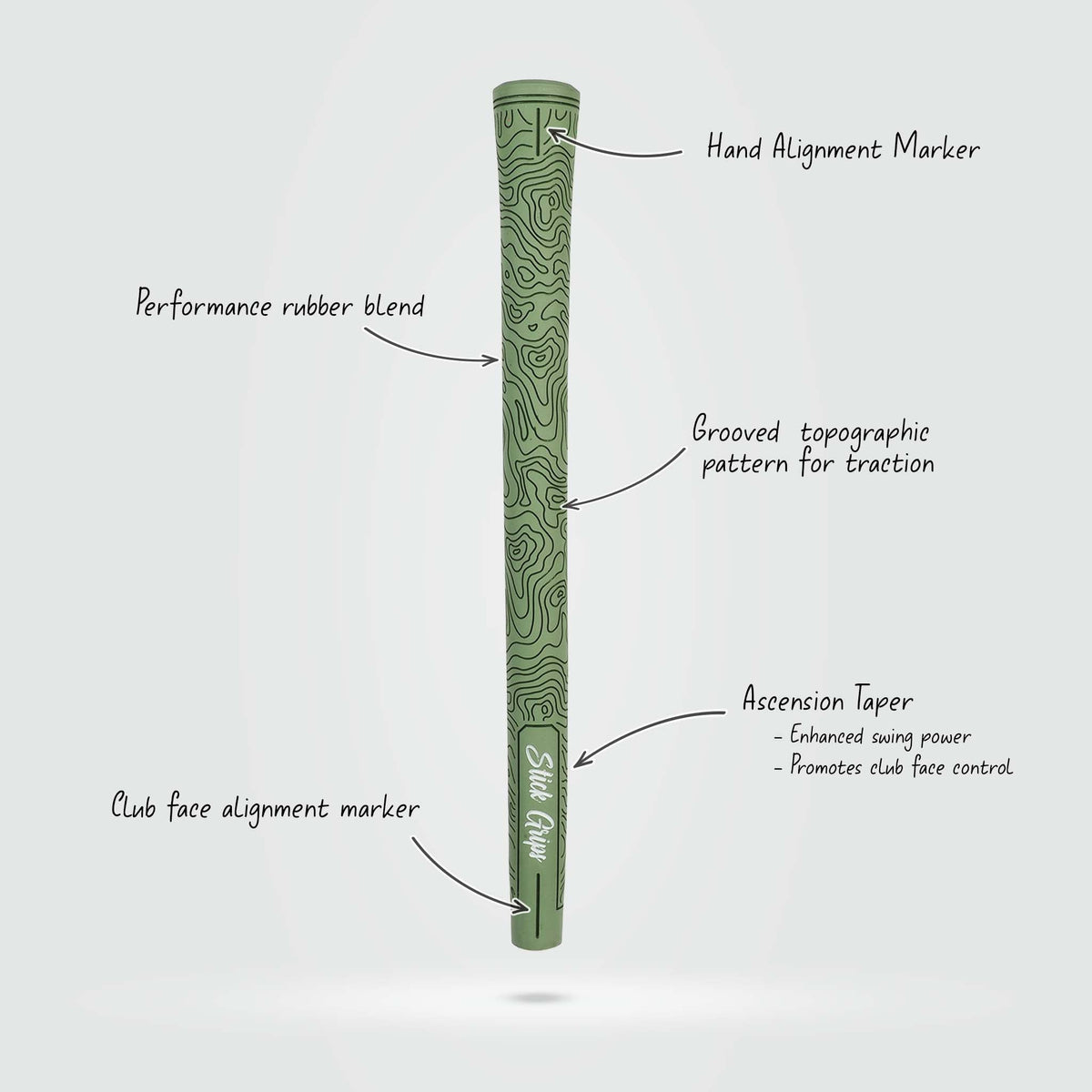 Stick Grips - Topo Golf Grip