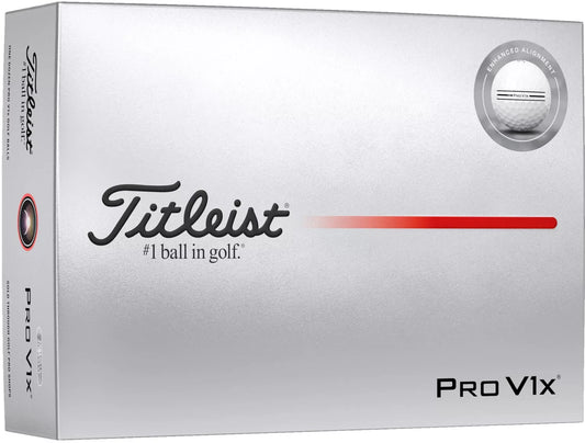Titleist Pro V1x Enhanced Alignment Golf Balls