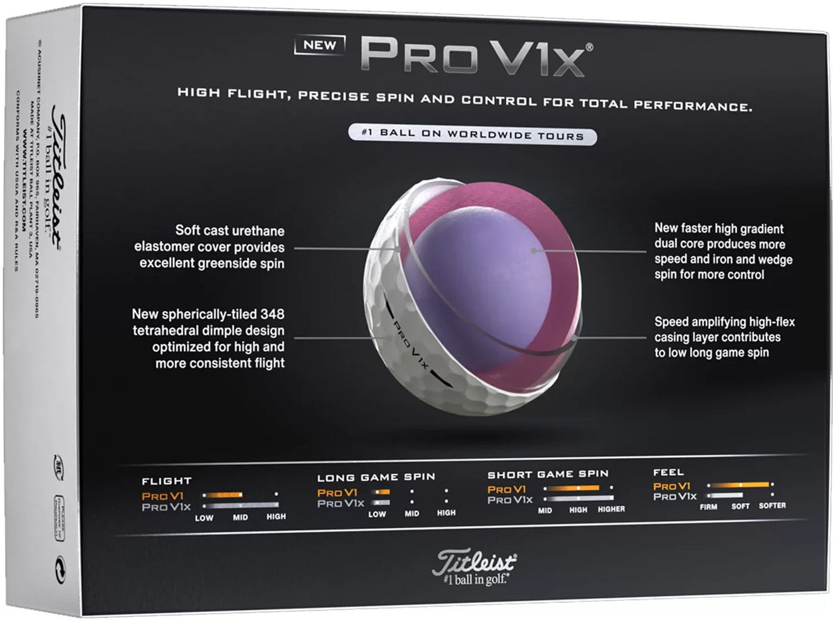 Titleist Pro V1x Golf Balls