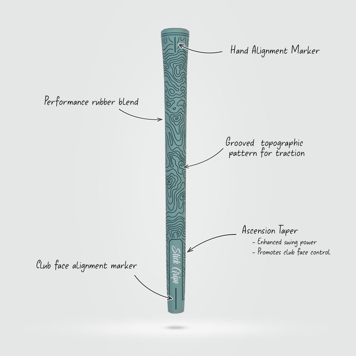 Stick Grips - Topo Golf Grip