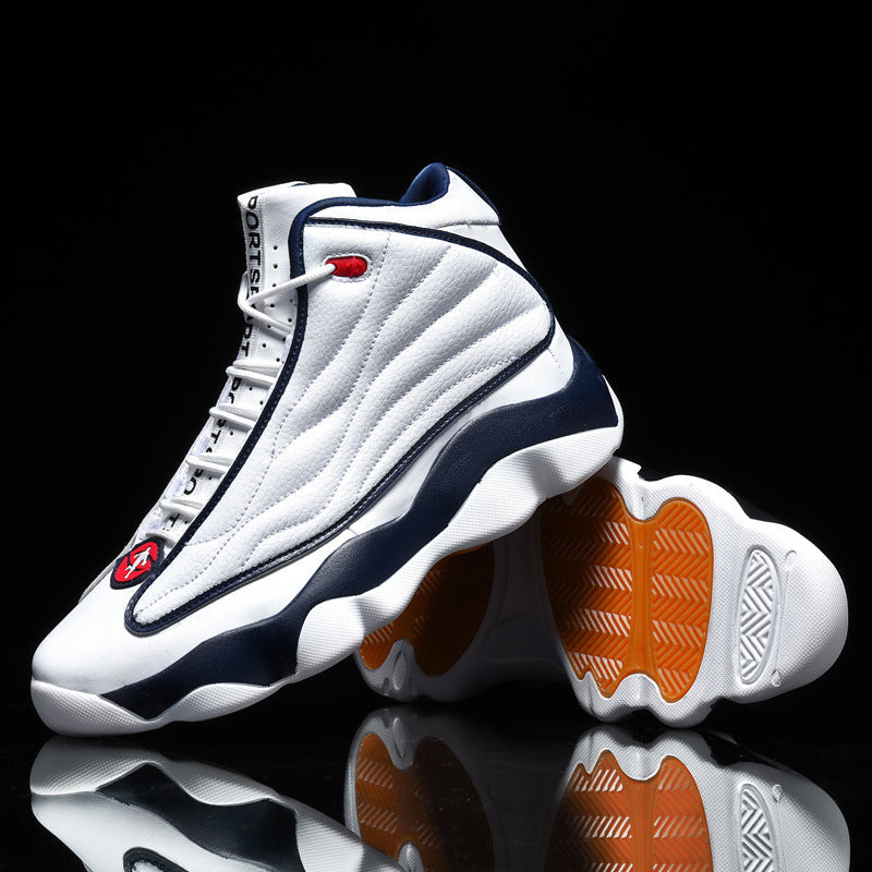 Trendy Basketball Shoes /  Thick Bottom, Wear-resistant, High-top
