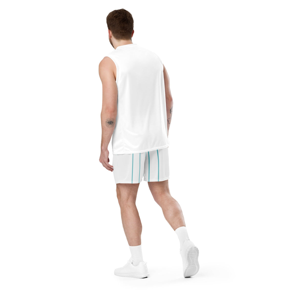 NHCH Striped Basketball Shorts