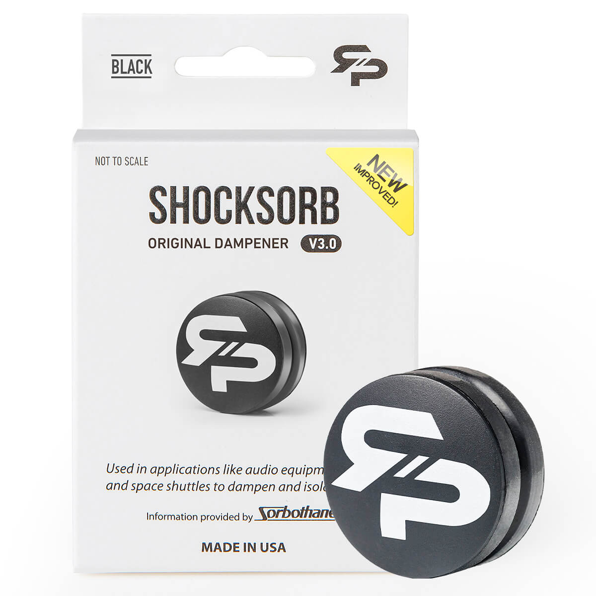 Anti-Vibration Tennis ShockSorb Dampener - Single