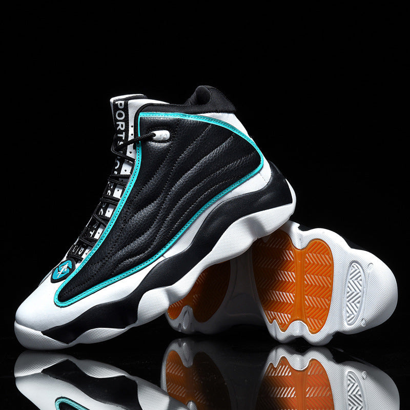 Trendy Basketball Shoes /  Thick Bottom, Wear-resistant, High-top