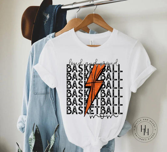 Basketball Mom Lightning Bolt