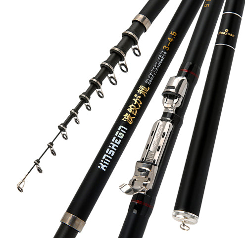 Corrugated Longji Fishing Rocky Rod Light Hard Carbon Hand And Sea Dual-purpose Fishing Gear Set