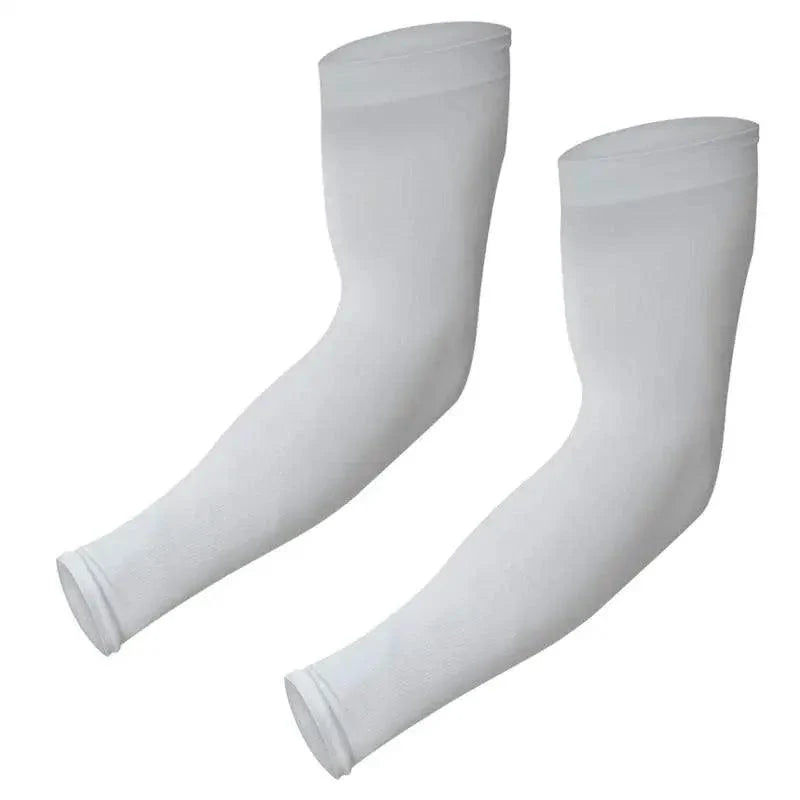 Black Men Unisex Cooling Arm Sleeves Cover / Running, Sun Protection, Outdoor Activities, Sleeve Cooling Sports Sleeve
