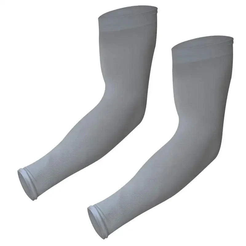 Black Men Unisex Cooling Arm Sleeves Cover / Running, Sun Protection, Outdoor Activities, Sleeve Cooling Sports Sleeve